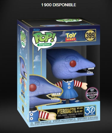 PTERODACTYL WITH JANIE DOLL BODY 399