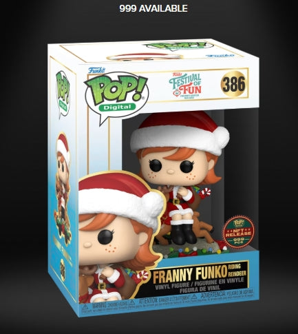 FRANNY FUNKO Riding Reindeer 386